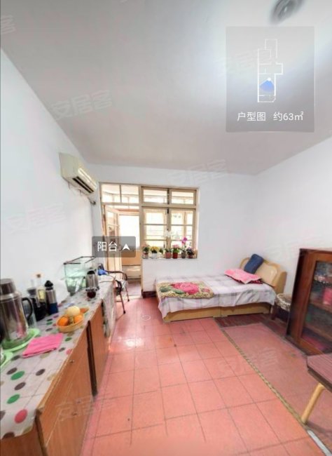 房东直卖福林花园2楼南北通透无遮挡送南平台近地铁公交安静整洁