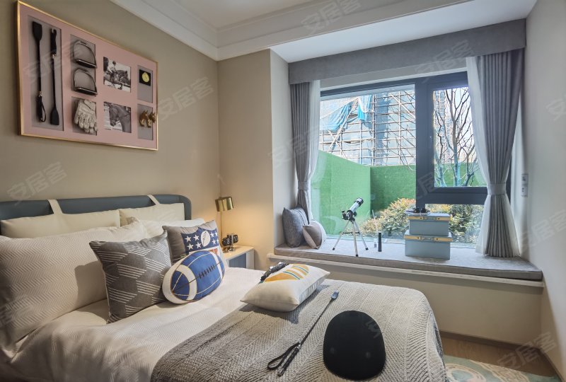 江北核心区 栖樾府洋房 精装底跃送大院子 上下3层 南北通透