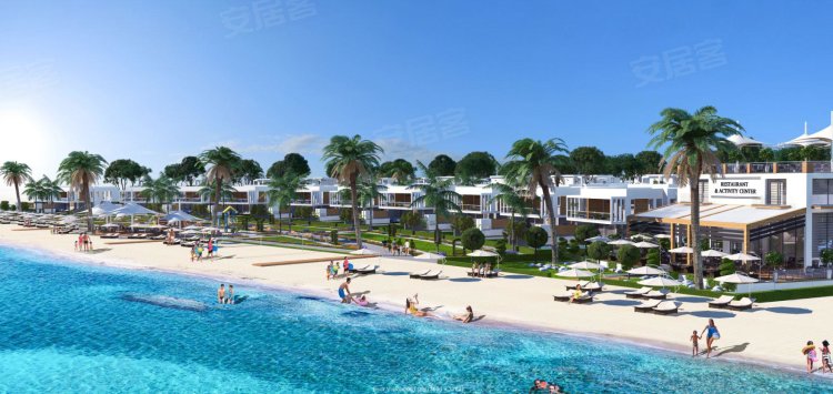 塞浦路斯约¥45万北塞浦路斯一号度假村的海滨公寓二手房公寓图片