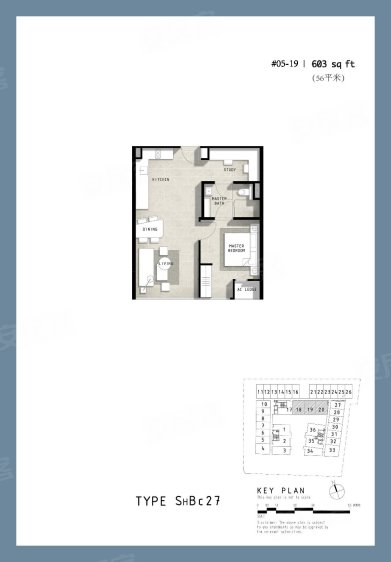 新加坡邮区波娜维斯达 西海岸 金文泰约¥564～819万新加坡南部濒水地区现房项目-【 Bijou】新房公寓图片