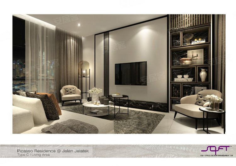 马来西亚吉隆坡约¥225～891万马来|毗邻双子塔，吉隆坡高品质公寓.低总价 现房新房公寓图片