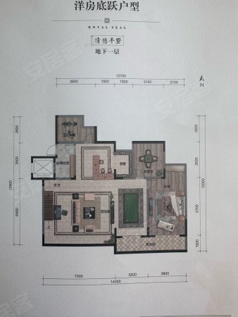 中海龙玺(B区)5室3厅3卫311㎡南260万