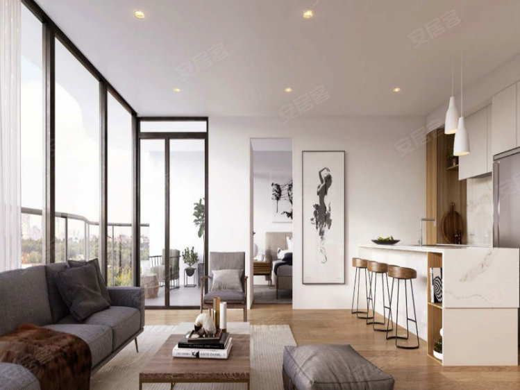 澳大利亚维多利亚州墨尔本约¥281万1060 Carnegie新房公寓图片