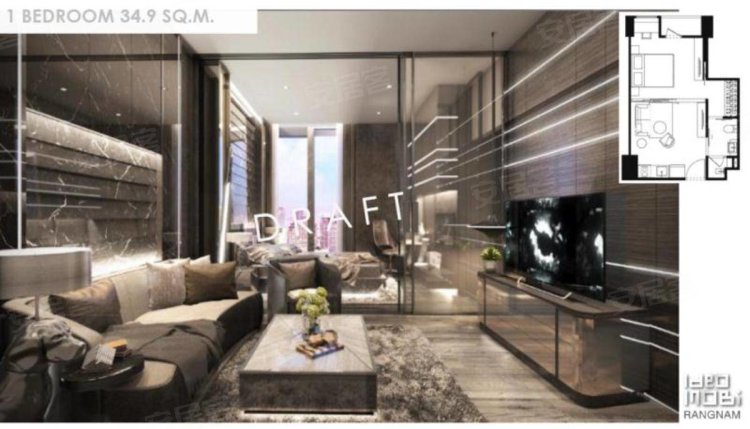 泰国曼谷¥93万【总价低】【核心地段】泰国曼谷-精装修 公寓新房公寓图片