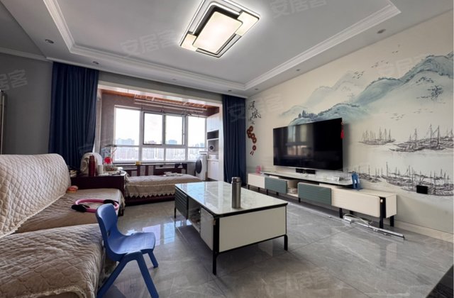 恒硕华府3室2厅124.59㎡77万二手房图片