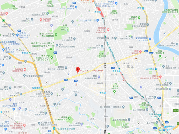 日本东京都约¥50万ペガサスマンション十条二手房公寓图片