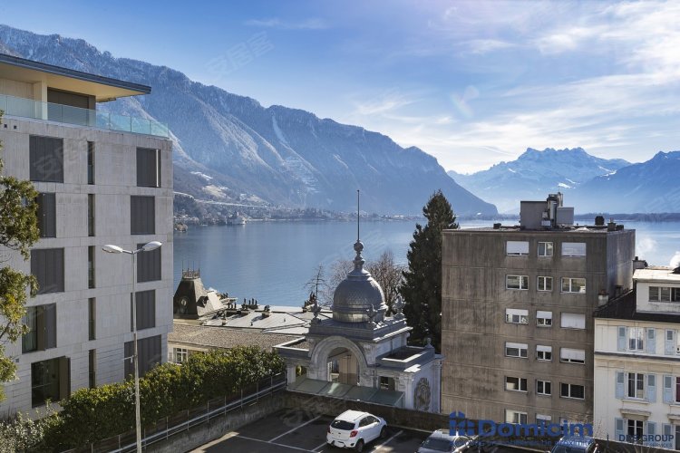 瑞士约¥1110万锦绣 4.5 件在蒙特勒的心脏与视图二手房公寓图片