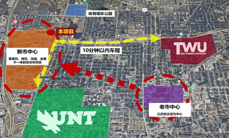 美国得克萨斯州达拉斯约¥170万美国达拉斯大学城学生联排别墅 -  三年净 5%新房独栋别墅图片