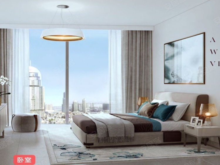 阿联酋迪拜酋长国迪拜约¥705～1304万迪拜房产：迪拜市中心住宅公寓Grande，180度音乐喷泉景新房公寓图片