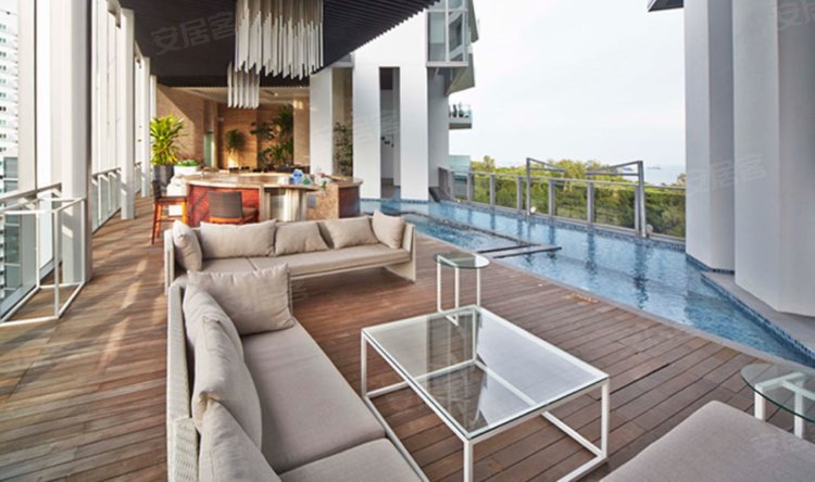新加坡邮区东海岸 马林百列约¥5784万新加坡东海岸海景顶层豪宅 【Silversea】新房公寓图片