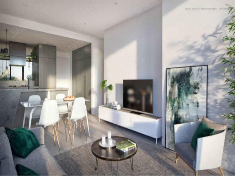 澳大利亚维多利亚州墨尔本约¥232万Hawthorn Park新房公寓图片