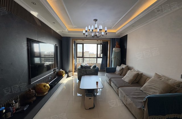 富力湾  高楼层采光充足 电梯房 南北通透 次新房