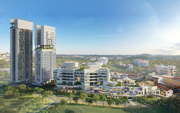 新加坡邮区东陵 荷兰村约¥1952～5792万【荷兰村一号】Quincy 新加坡荷兰村中心的综合性项目新房公寓图片