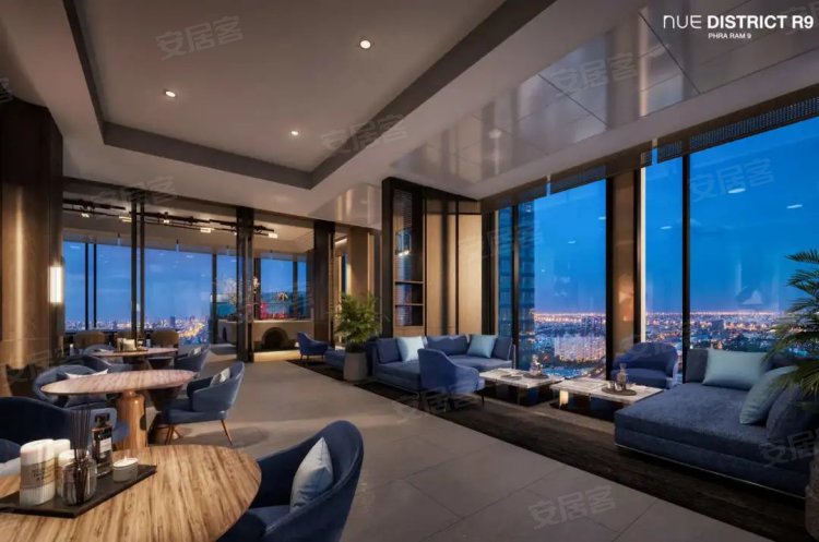 泰国曼谷约¥67～115万曼谷Rama9核心地铁房诺博Nue District R9新房公寓图片