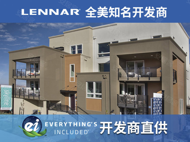 美国加利福尼亚州旧金山约¥554万湾区3房多层公寓BLVD社区 高分 豪华配套新房公寓图片