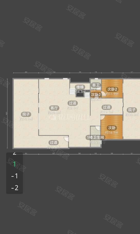 融创紫泉枫丹(二期)5室2厅3卫422㎡南北400万