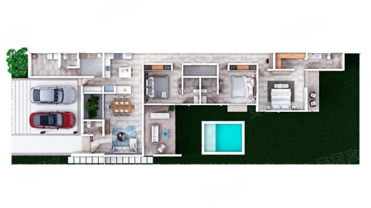墨西哥约¥136万梅里达尤卡坦州北部地区的两居室房屋二手房公寓图片