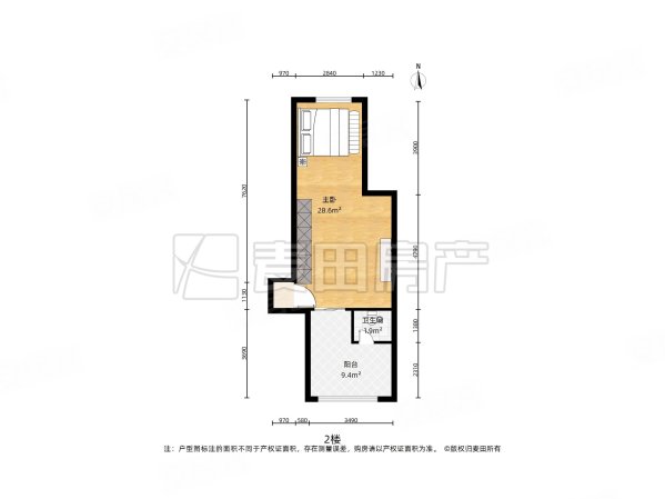 南湖东园一区4室2厅2卫73.57㎡南北580万