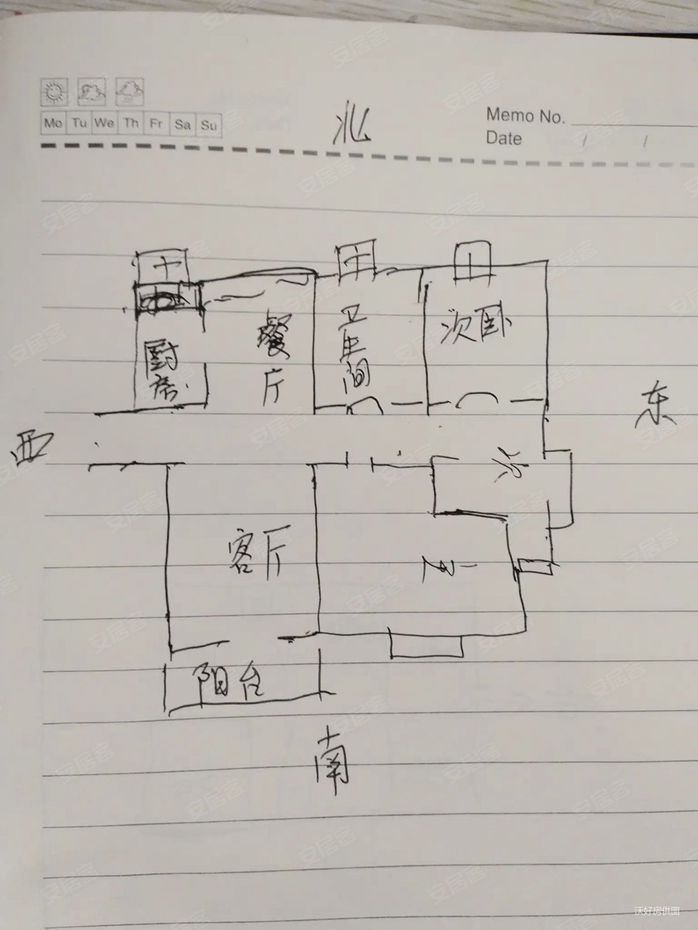东城水岸三室送20平储藏室税费各出