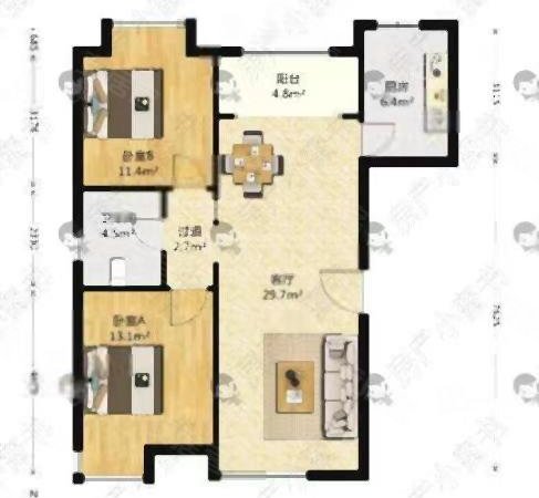 古美罗阳租房,出租南方城好房型 便宜 只此一套,闵行租房-上海58安居