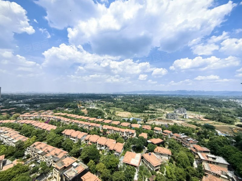 成都雅居乐花园 商品住宅 有电梯 双卫 高楼层视野无遮挡