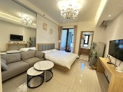 威海环翠南竹岛恒大海上帝景精装公寓民电免费停车带阳台独立厨房近望岛万达皇冠出租房源真实图片