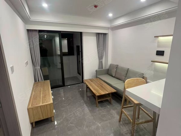 海宁海宁市区硖石江南大道1361号楼银泰静安中学附近一室一厅明卫随时看房 水电民用包网络全屋定制出租房源真实图片