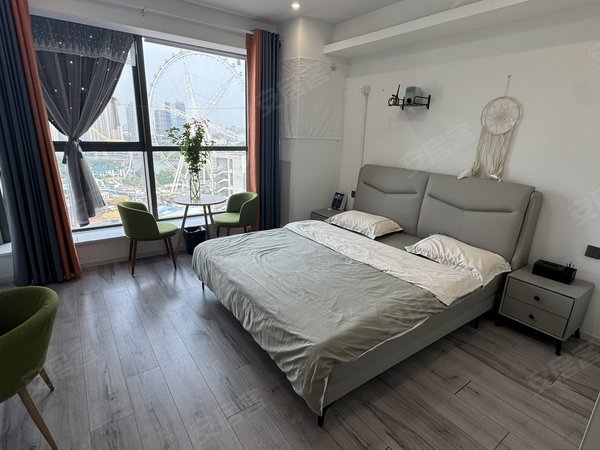 南通崇川唐闸三峰国际(商住楼)金尊KTv楼上三峰国际多套精装公寓，民用水电，投影，密码锁出租房源真实图片