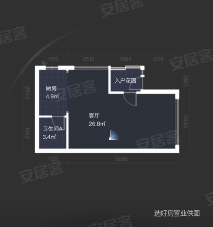 逸涛雅苑(别墅)4室2厅3卫110㎡东南230万