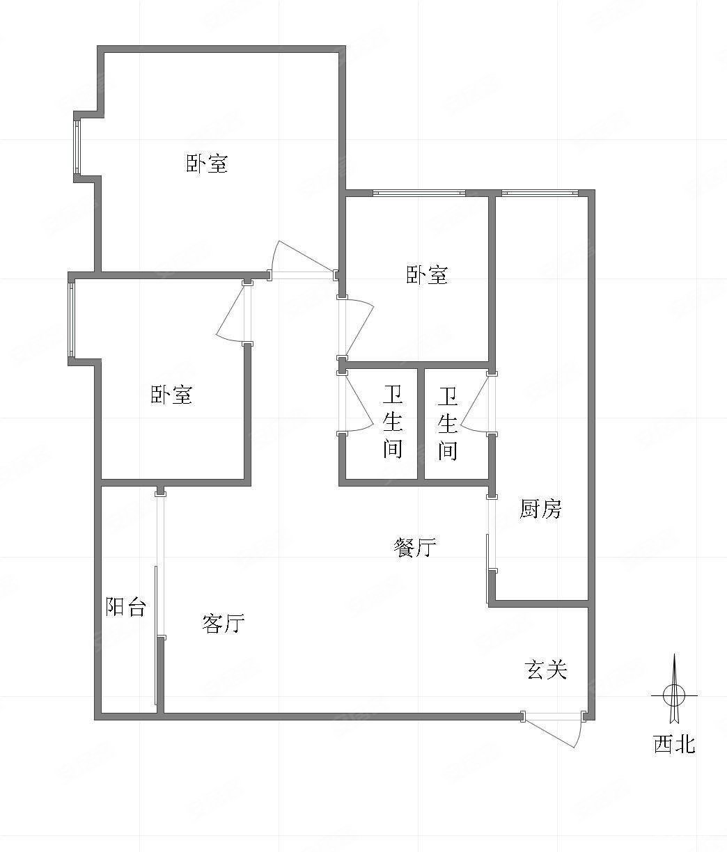 新上房源左右买鸳鸯轻轨站月光之城旁大雅云居山三房双卫