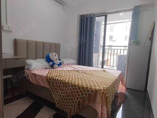 香雪地铁口大阳台单间近中医院近锐丰广场全新配置拎包入住