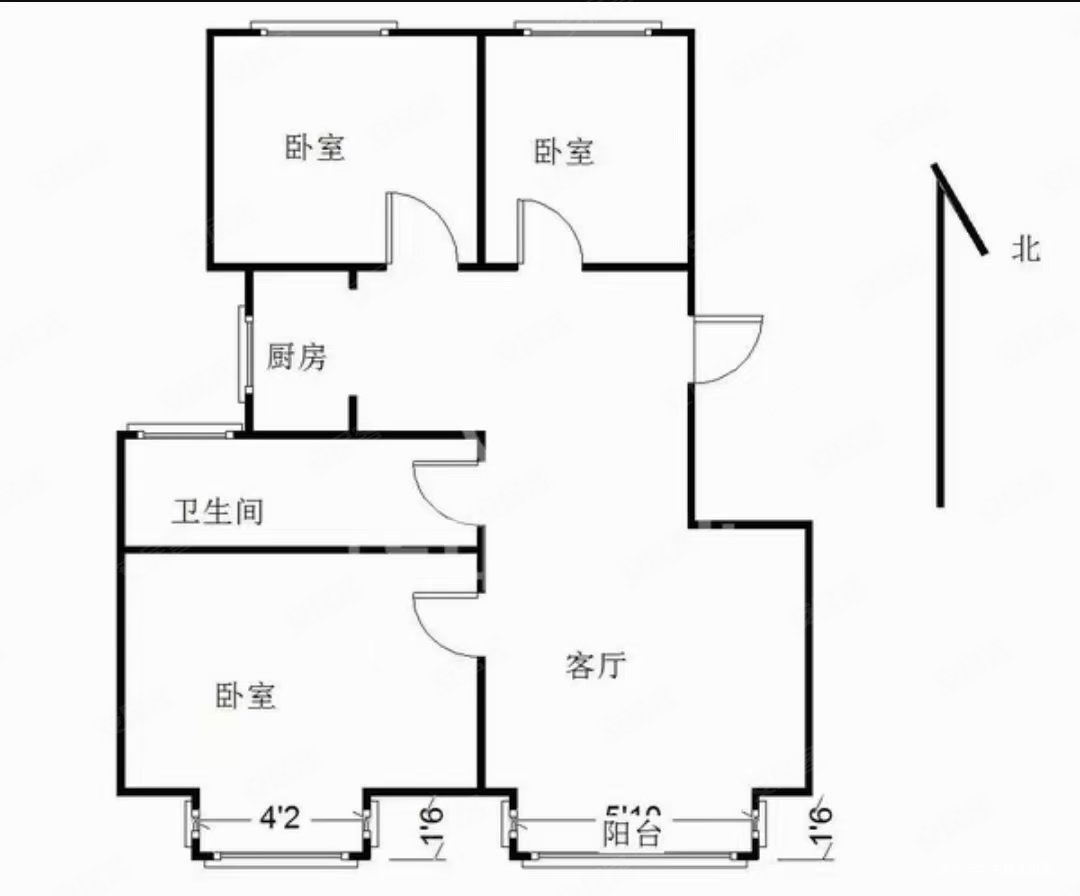 涿州鸿坤理想湾户型图图片