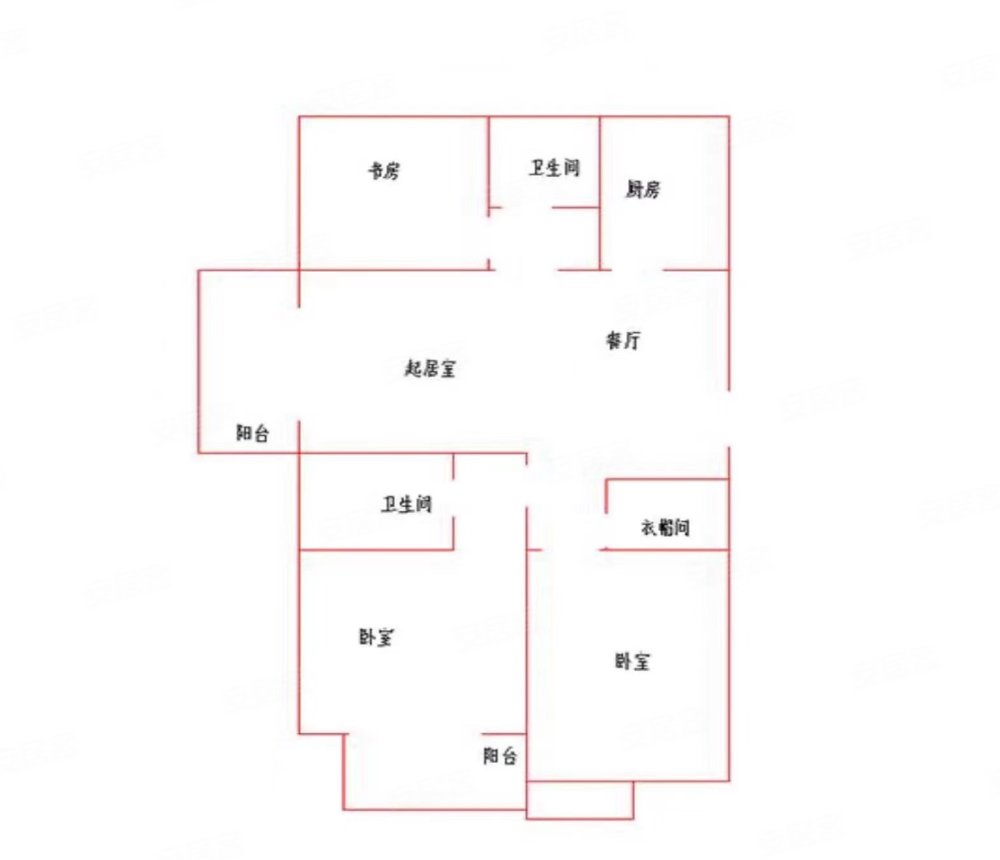 巴黎都市三室两厅两卫 135平   楼层  钥匙房随时看