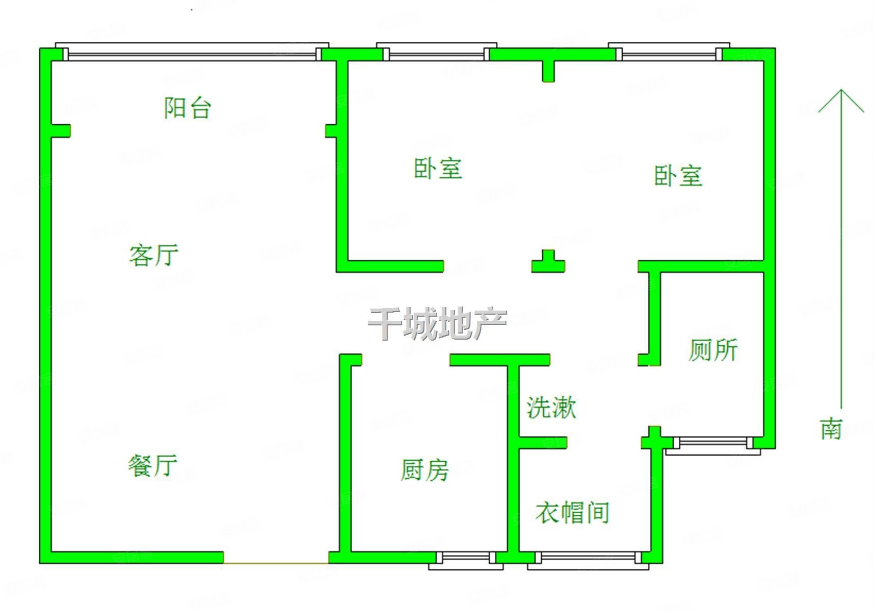 紫艺华府 集中供暖 精致3室 中高楼层采光好  银城物业