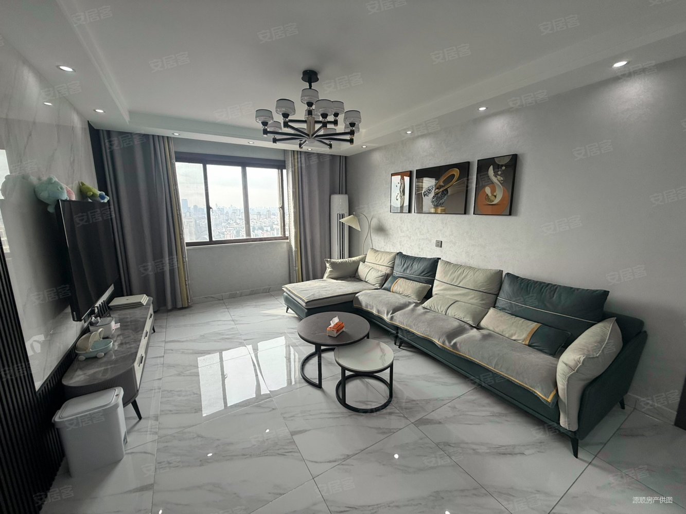 新都首席华庭3室2厅2卫143㎡南北108万