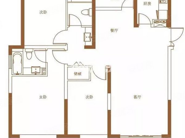 福州晋安火车站恒宇尊悦金鸡山 美食街 dna 恒宇尊悦 精装三房两卫两