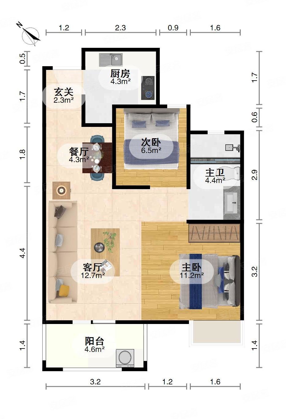 汉阳仙山新城户型图图片