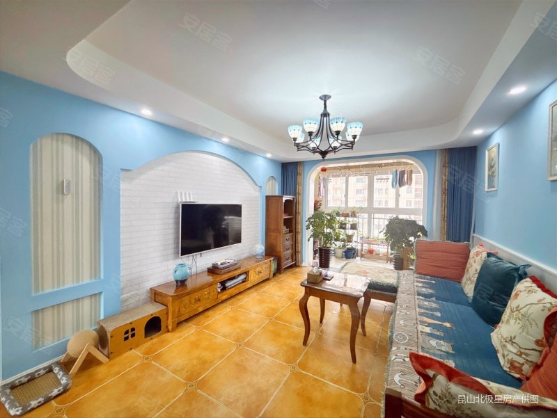 (中南必看好房)精装地中海风格丨全屋美式家居丨高区楼层丨急售