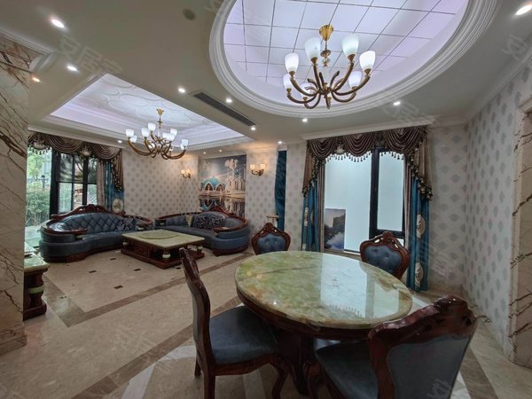 上海嘉定南翔白金院邸(别墅)地铁口 豪装独栋 地下室带影音室,酒吧