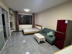 乐陵城区新一中奥林公寓电梯一室一厅家具家电齐全拎包入住带无线网月租出租房源真实图片