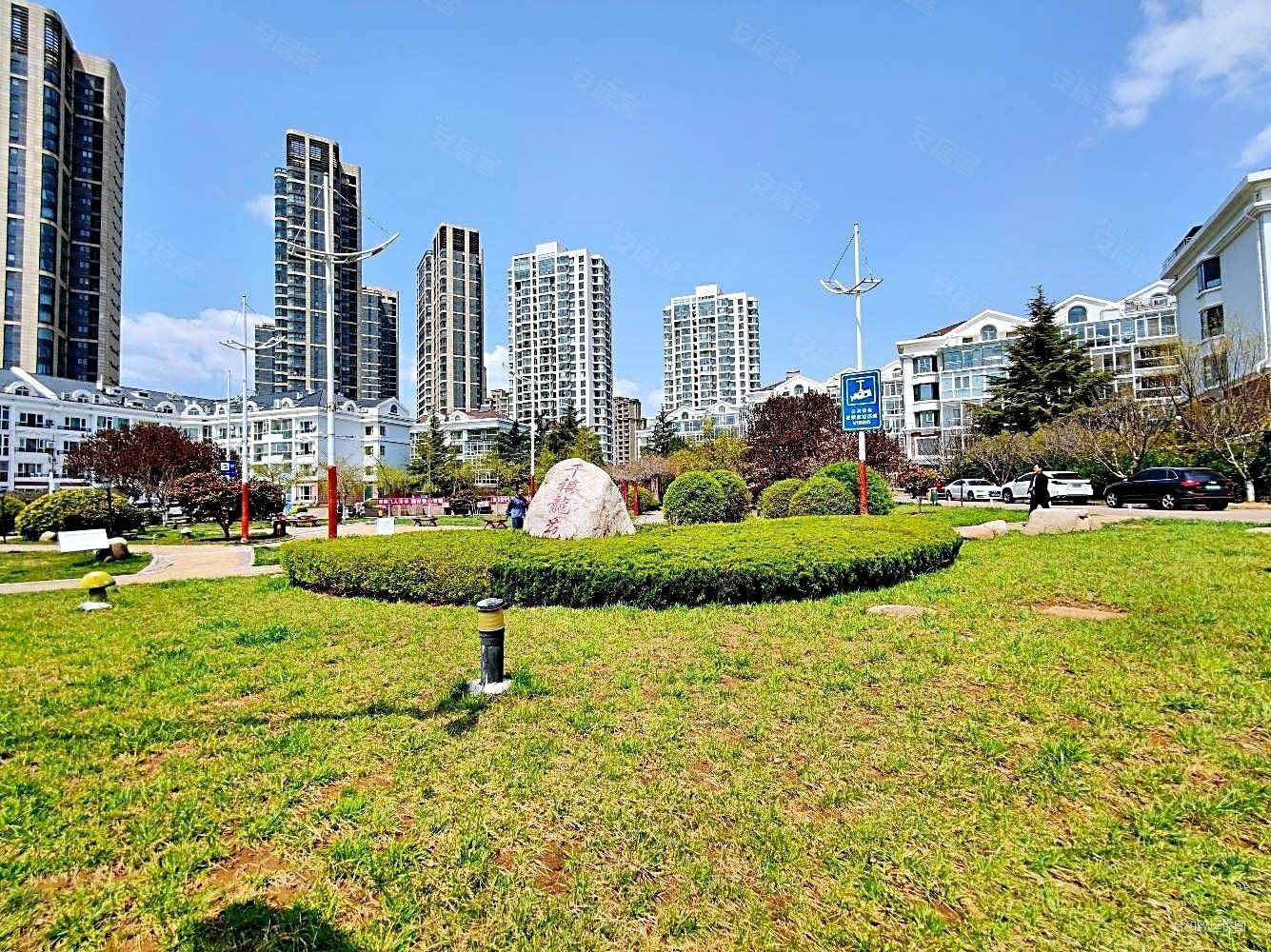 一楼复式带院纯地上负一层不算产证面积千禧龙苑精装急售