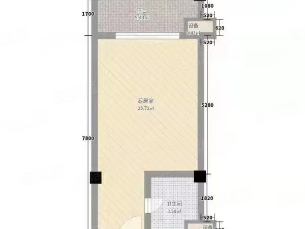 金华东阳城东吴宁东路112号楼吴宁东路 艺海公园附近一室一厅 家具齐全拎包入住随时看房出租房源真实图片