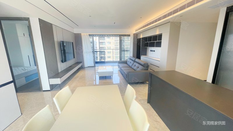 万科瑧山悦花园大平层4房3卫全新装修未住过堪比新房景观好