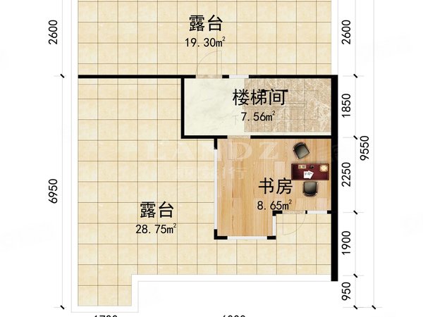 【多图】大南山紫园(别墅),前海租房,无遮挡观景,精装山景上叠!