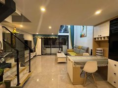 东莞东坑东坑城区中央松湖豪华2房出租自助标准搭建阁楼，配套齐全随时看房出租房源真实图片