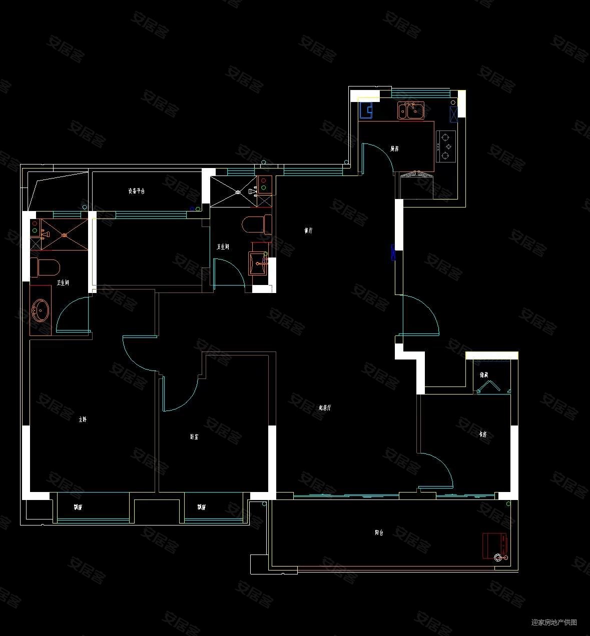 国贸梧桐原119平308万4室2厅2卫