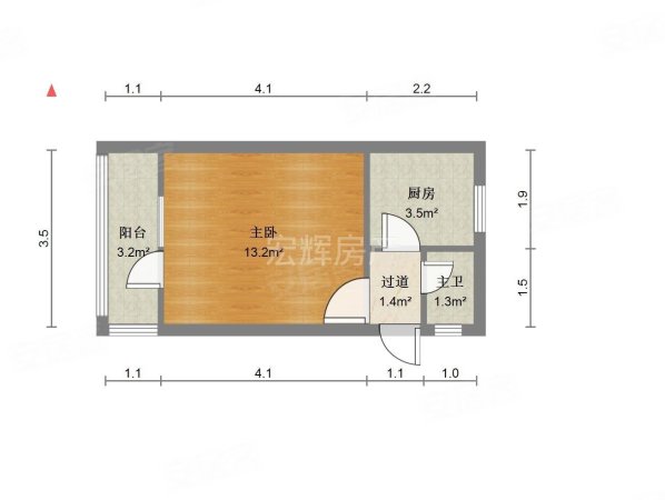 兰林路小区1室0厅1卫27.8㎡西22万