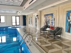 北京朝阳建外大街国贸豪宅 山水铂宫 顶层别墅 带大泳池 40万月出租房源真实图片