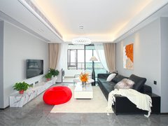 合肥高新蜀西湖高速信达时代星河(北区) 3室2厅2卫  精装修110平米出租房源真实图片