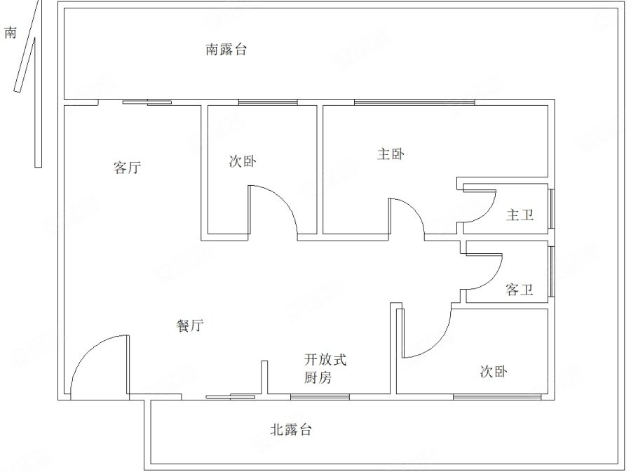 宏地温州悦府户型图图片